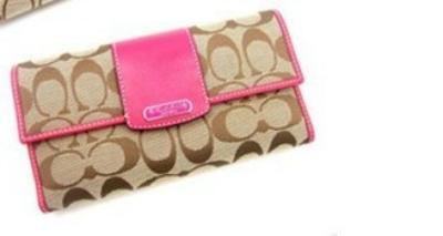 Coach Wallets - 42181 rose pink